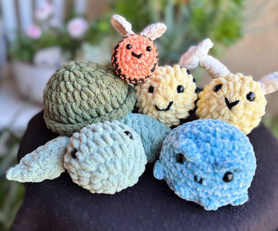 Handmade Crochet Animal Plush Toys – Soft & Safe Stuffed Animals for Kids