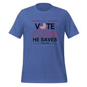 Vote for Jesus Unisex t-shirt