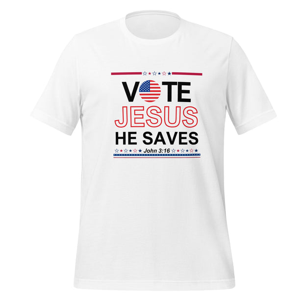 Vote for Jesus Unisex t-shirt