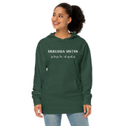 Ekklesia Sister alpine green super soft hoodie