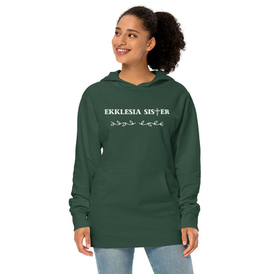 Ekklesia Sister alpine green super soft hoodie