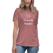 Heavenly Bonded mauve colored women's Christian t-shirt